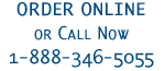 Order Online or Call Now (888)346-5055